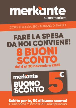 Buoni Sconto Merkante Marano
