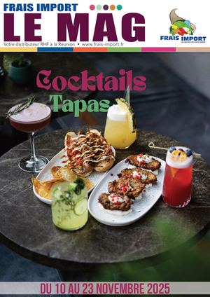 CATALOGUE TAPAS & COCKTAILS 2025