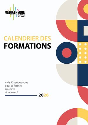 Calendrier formations 2026