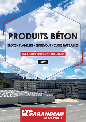 Catalogue Produits Béton