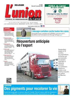 L'union Du Cantal N° 3842