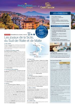 Nos Croisières 2026 CroisiEurope