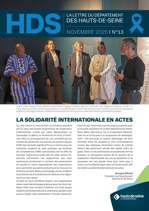 La Lettre du Département des Hauts-de-Seine -n°13 - Novembre 2025