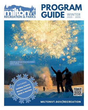 Milton Program Guide Winter 2026