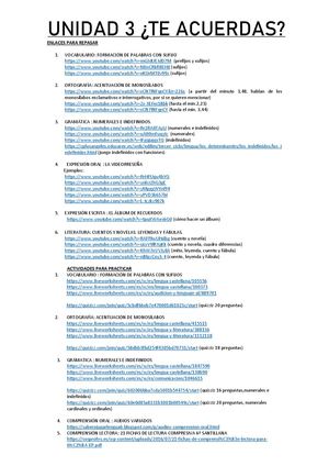 Enlaces Unidad 3