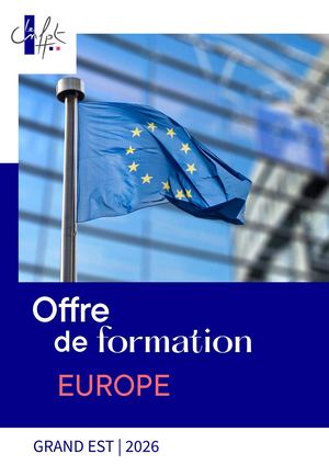 Europe Offre de formation 2026