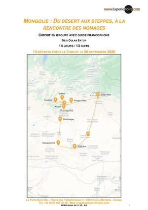 GIR Du Désert Aux Steppes, à La Rencontre Des Nomades
