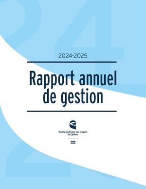 Rapport annuel de gestion 2024-2025