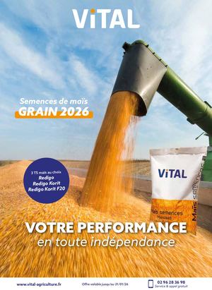Maïs grain 2026 - Jusqu'au 31/01/2026