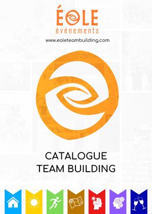 Catalogue Teambuilding Eole Evenements
