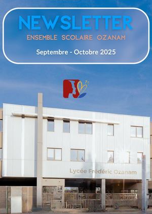 Newsletter de rentrée Septembre 2025