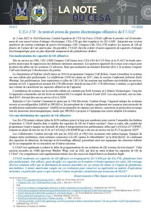 LA NOTE DU CESA N°611