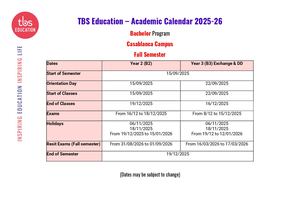 Bachelor Casablanca Calendar 2526