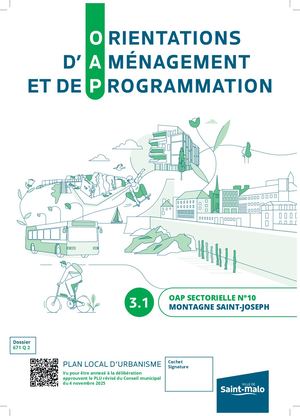 3.1 - 10. Montagne Saint-Joseph - OAP sectorielle PLU Ville de Saint-Malo