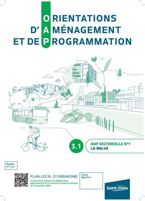 3.1 - 1. La Balue - OAP sectorielle PLU Ville de Saint-Malo