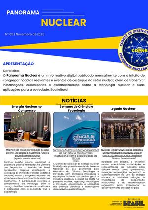 Panorama Nuclear Ed 5 Novembro 2025