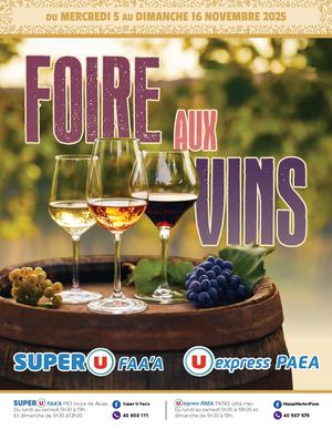 Catalogue Magasins U Paea & Faa'a Foire Aux Vins