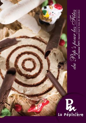 Carte Traiteur Noël 2025