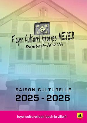 Brochure Foyer Culturel