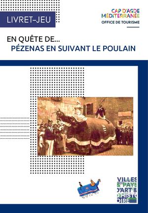 Livret-jeu : Pézenas en suivant le Poulain