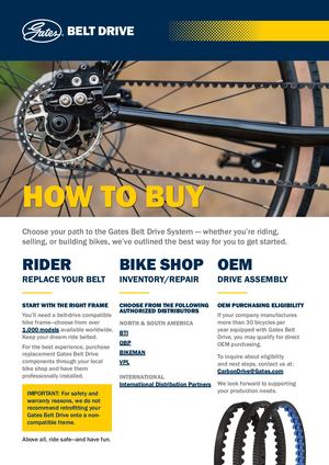 How To Buy Gates Belt Drive products