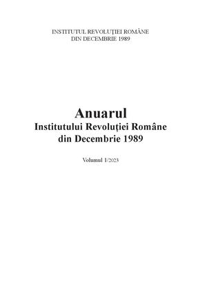 Anuarul IRRD 1989 Volumul 1 2023