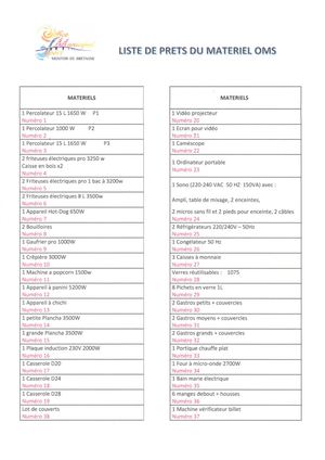 Catalogue Materiel Oms