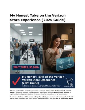 My Honest Take On The Verizon Store Experience (2025 Guide)
