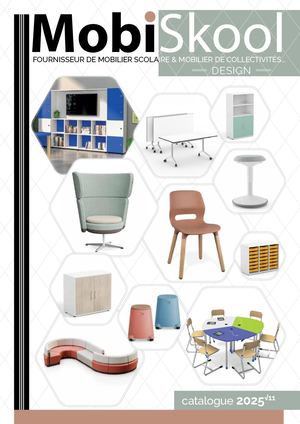 Catalogue de mobilier Mobiskool 2025 V11