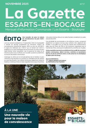 La Gazette Novembre 2025