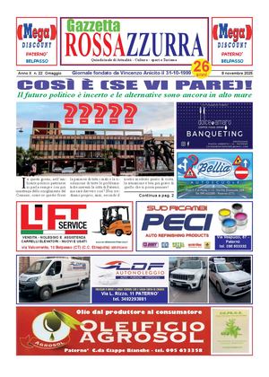 Gazzetta Rossazzurra 8 11 2025 Anno X N 22
