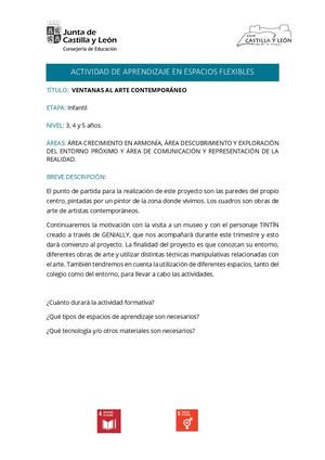 Situaciones De Aprendizaje Effa