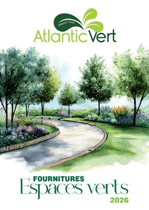 Atlantic Vert Catalogue Espaces Verts 2026