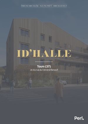 Plaquette commerciale Tours - ID'HALLE