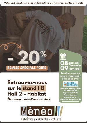 Ménéo - votre spécialiste portes, fenêtres et volets