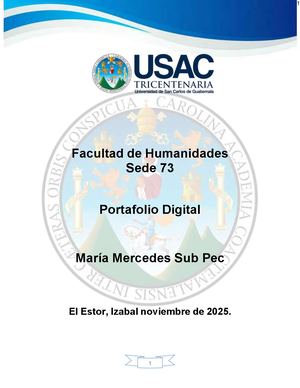 Portafolio Integrado De Mercedes