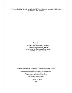 Informe Nutricion Laboratorio