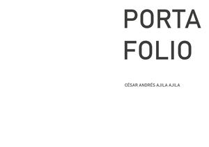 Portafolio Cesar Andres Aijla A.