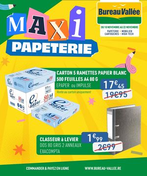 MAXI PAPETERIE, MINI PRIX