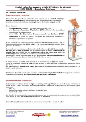 DESCRITIF 3CEP MULTI+012021 Installation Interieure