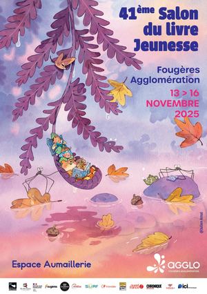 Programme Salon du livre jeunesse Fougères Agglomération 2025