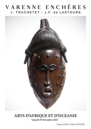 Arts d'Afrique & d'Océanie - Expert M. Alain DUFOUR - 29 novembre 2025