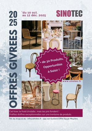 Sinotec Offres Givrées 2025