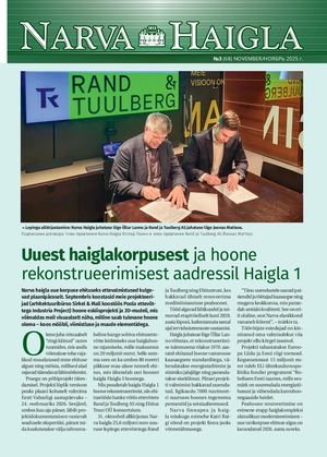 Narva Haigla ajaleht, november 2025