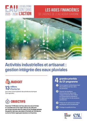 FICHE THEMATIQUE : Activités industrielles et artisanat : gestion intégrée des eaux pluviales