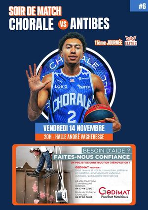 Soir De Match J11 Chorale Vs Antibes