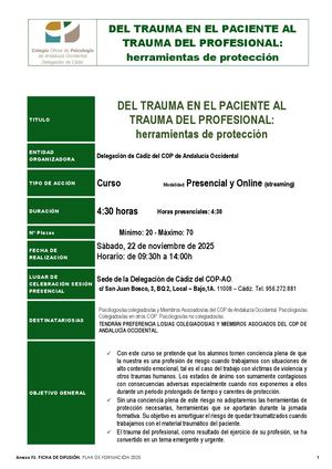 Id 939 Ficha Del Trauma En El Paciente Al Trauma Del Profesional