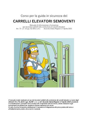 Manuale Carrelli Elevatori