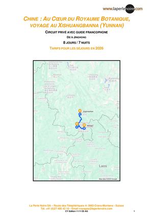 Voyage Au Xishuangbanna (Yunnan)