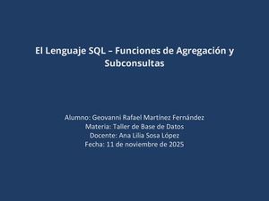 Calaméo - El Lenguaje Sql Versión Técnica Pptx Pdf